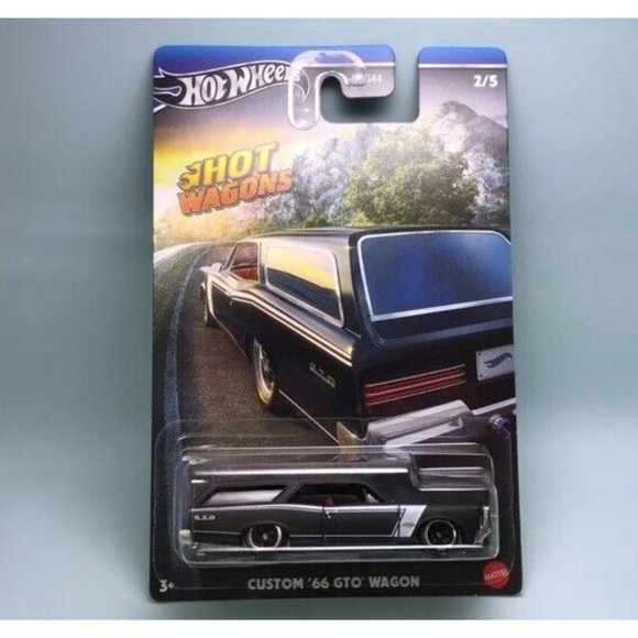 Hot Wheels Other - 2024 Hot Wheels Hot Wagons Series #2/5 Custom '66 GTO Wagon
